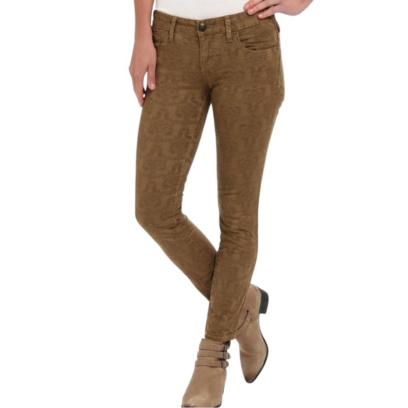 Free People Textured Skinny Jeans - Picture 1 of 6